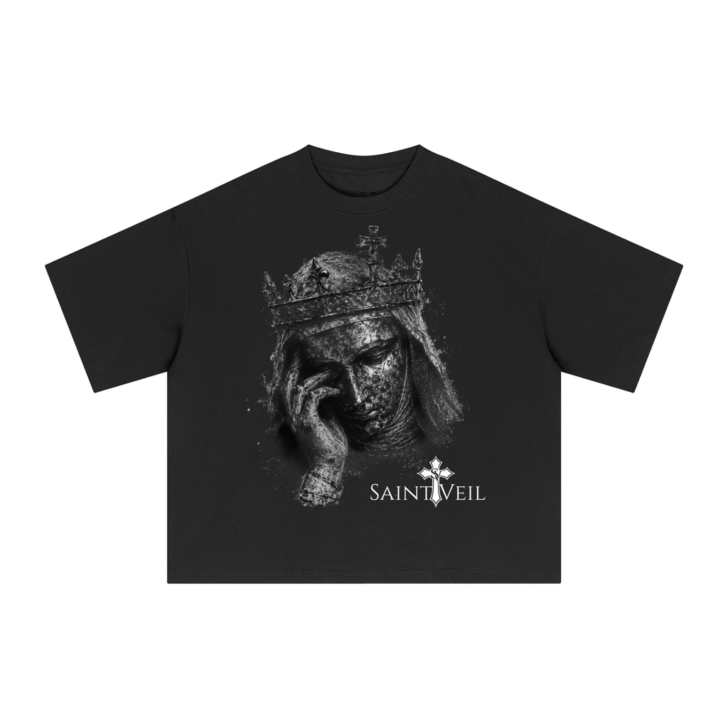 "Baldwin IV - Graphite" Essential Sorona Boxy T-Shirt
