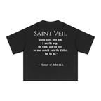 "Jesus - Graphite" Essential Sorona Boxy T-Shirt