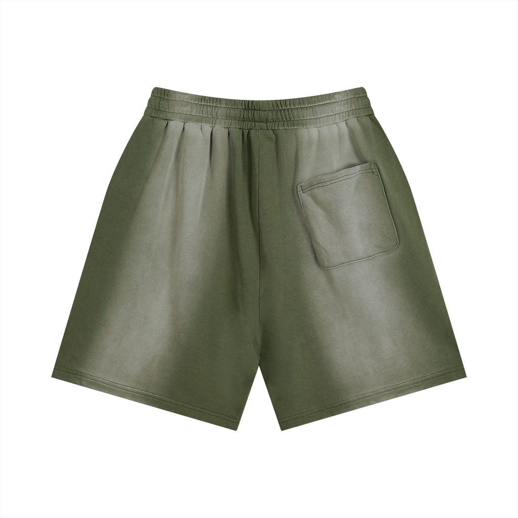 "Sun Fade Shorts - Simple" Sun Fade Distressed Shorts