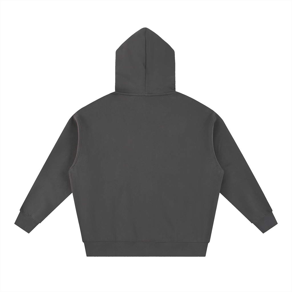 "Boxy Hoodie - Simple" Essential Oversized Fleece Boxy Hoodie