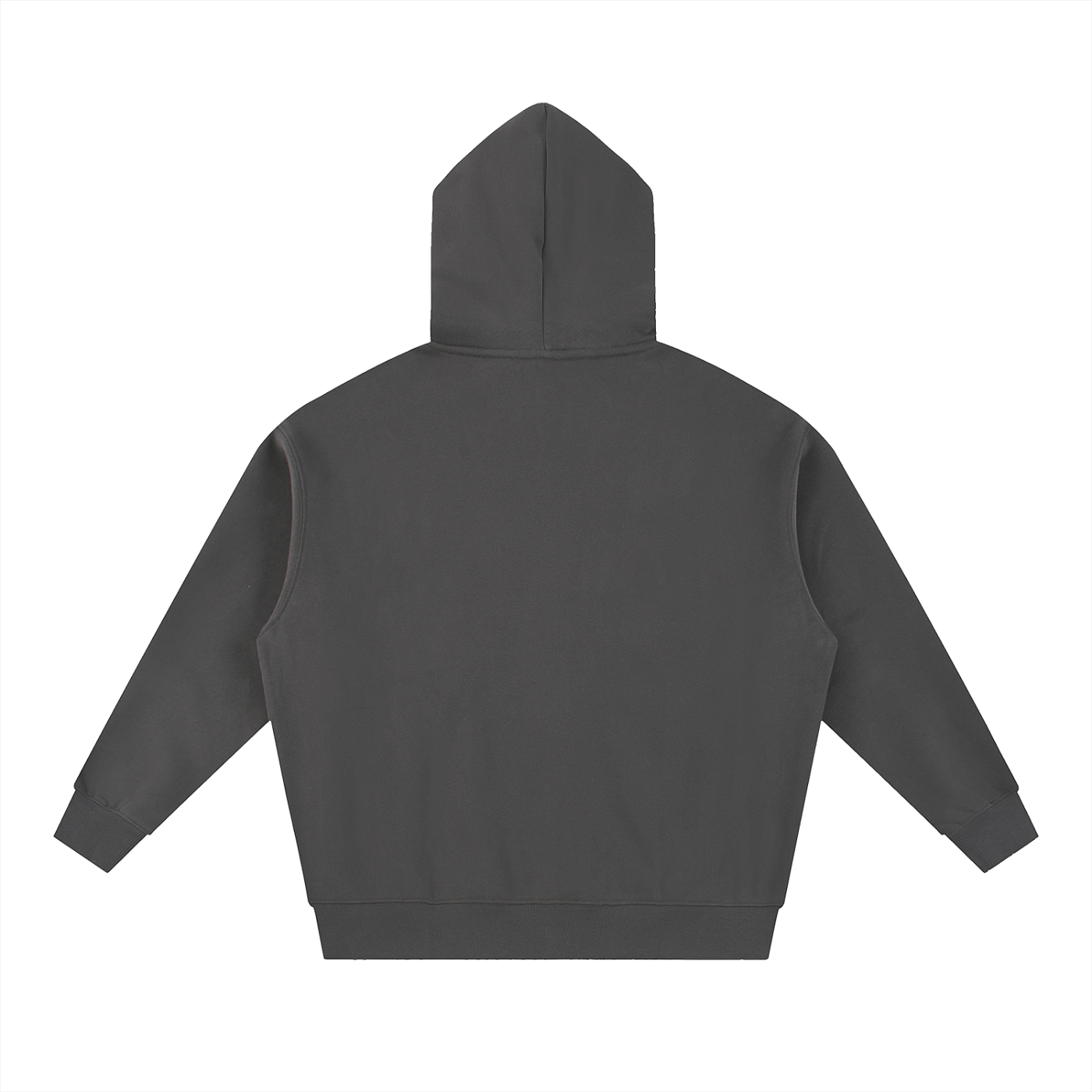 "Boxy Hoodie - Simple" Essential Oversized Fleece Boxy Hoodie