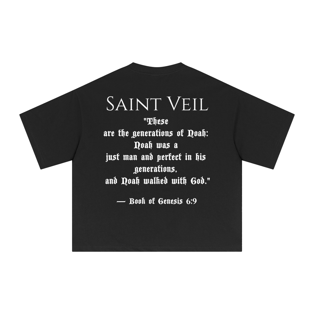 "Noé - Graphite" Essential Sorona Boxy T-Shirt