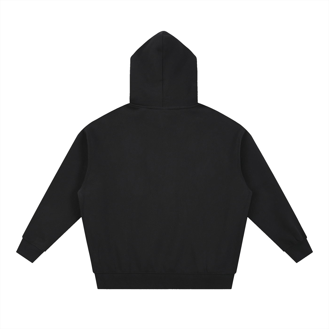 "Boxy Hoodie - Simple" Essential Oversized Fleece Boxy Hoodie