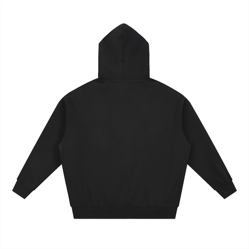 "Boxy Hoodie - Simple" Essential Oversized Fleece Boxy Hoodie