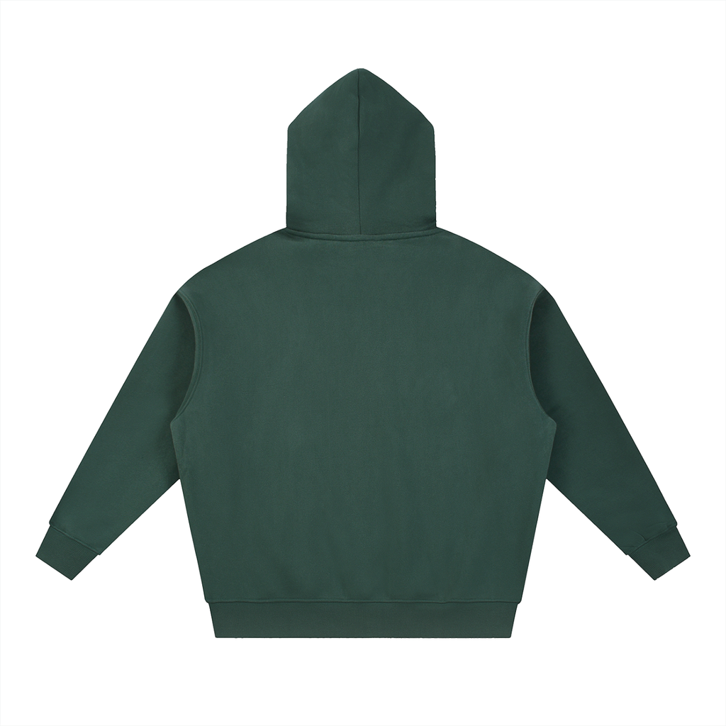 "Boxy Hoodie - Simple" Essential Oversized Fleece Boxy Hoodie