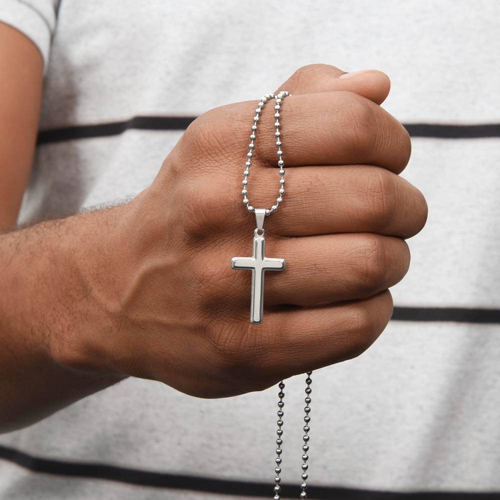 Cross Necklace - Stainless Steel