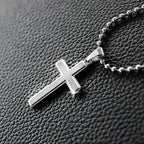 Cross Necklace - Stainless Steel