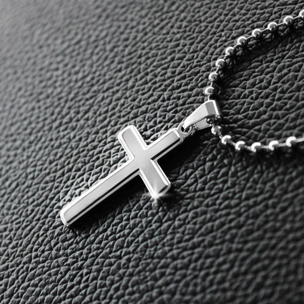 Cross Necklace - Stainless Steel