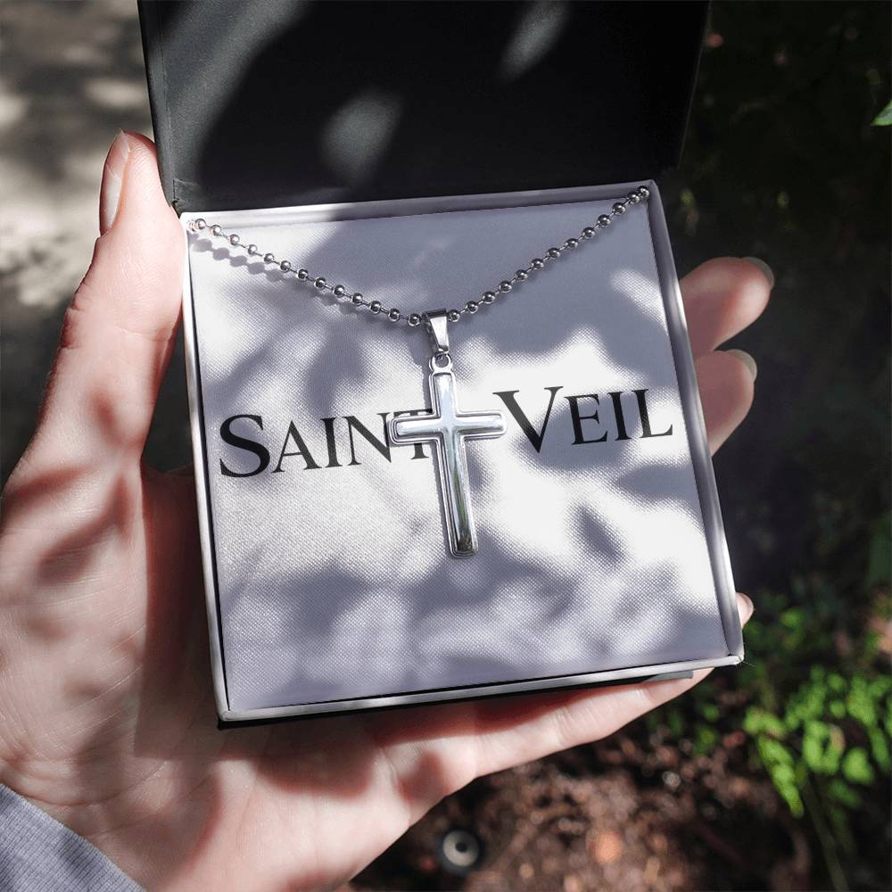 Cross Necklace - Stainless Steel
