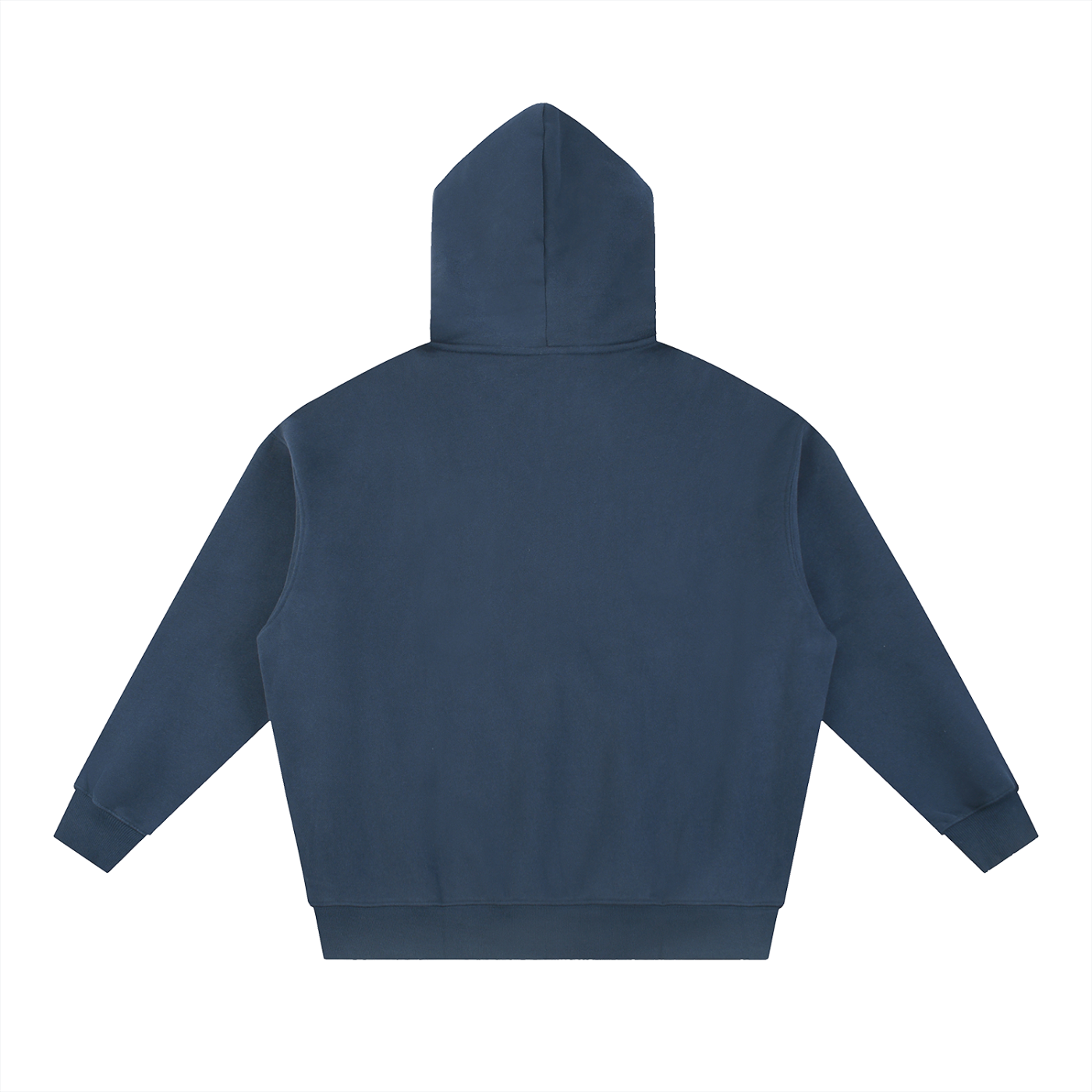 "Boxy Hoodie - Simple" Essential Oversized Fleece Boxy Hoodie