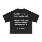 "Baldwin IV - Graphite" Essential Sorona Boxy T-Shirt