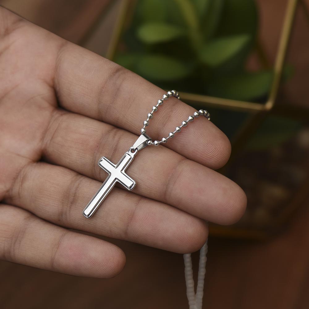 Cross Necklace - Stainless Steel